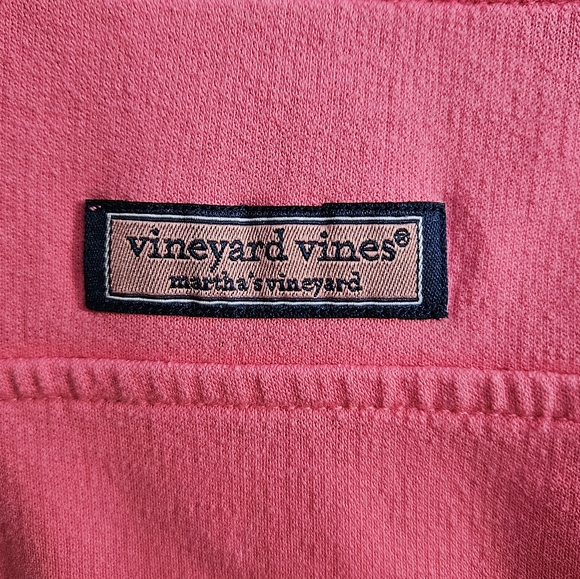 Girls Vineyard Vines Cowl Neck Sweatshirt, Large(14), Bright Pink - Picture 3 of 7